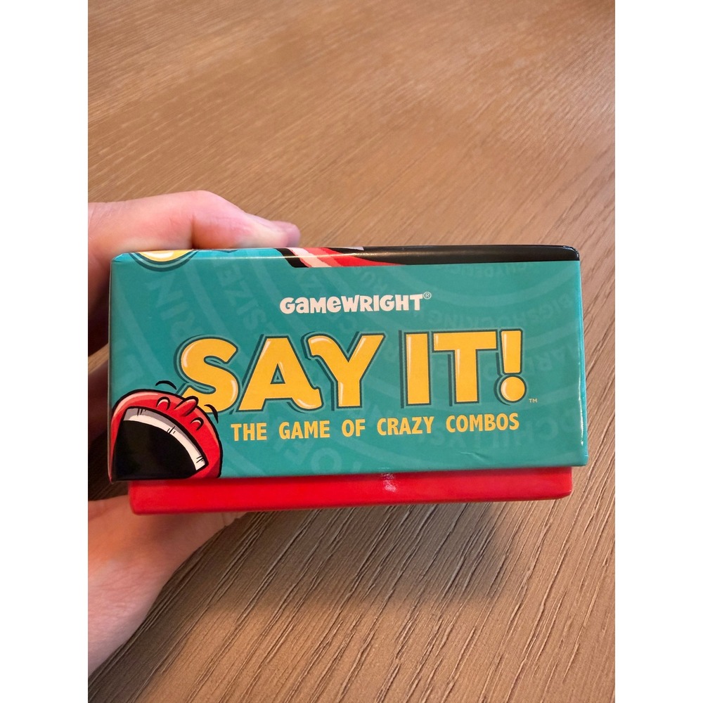 Gamewright Say It! The Game of Crazy Combos Party Card Game Ages 10+ 3-8 Player - Picture 4 of 4
